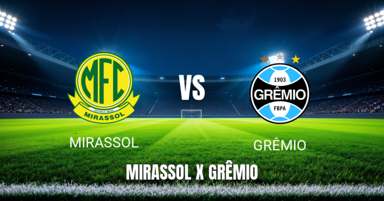 Onde Assistir Mirassol x Grêmio – Palpite para 17/07/2026