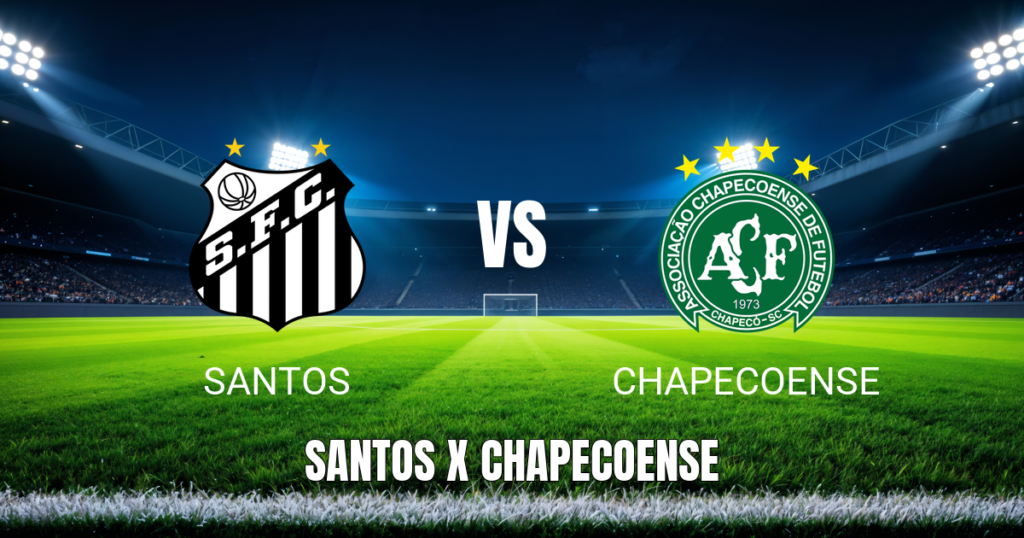 Onde assistir Santos x Chapecoense ao vivo: Palpite para 25/07/2026