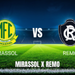 Onde assistir Mirassol x Remo: Palpite 29/07/2026