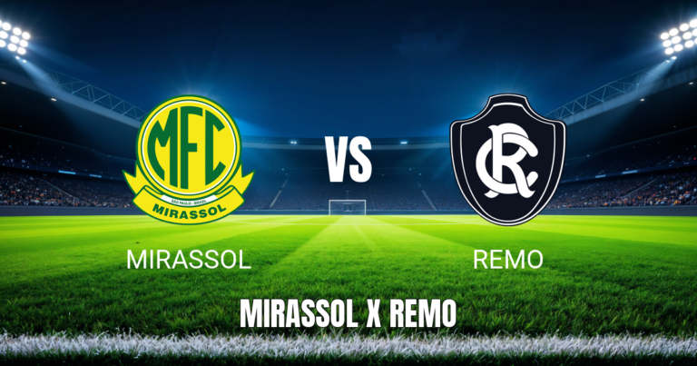 Onde assistir Mirassol x Remo: Palpite 29/07/2026