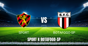 Onde Assistir Sport x Botafogo-SP ao Vivo? Palpite e Transmissão - 10/07/2026