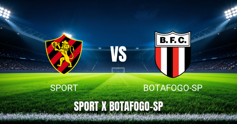 Onde Assistir Sport x Botafogo-SP ao Vivo? Palpite e Transmissão - 10/07/2026