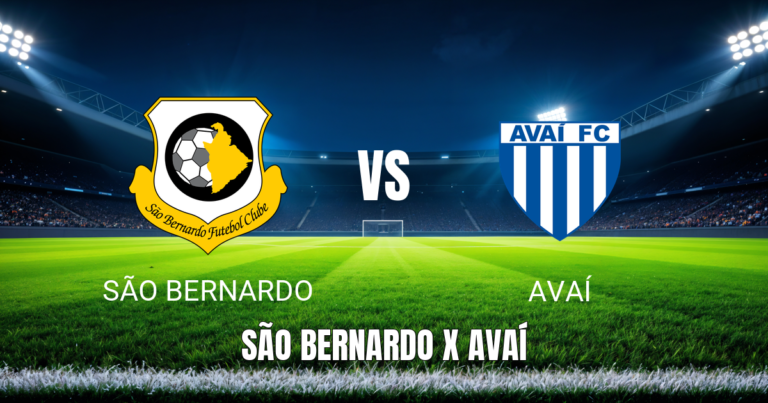 Onde Assistir São Bernardo x Avaí ao Vivo - Palpite e Informações 17/07/2026