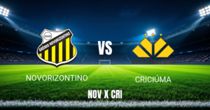 Onde assistir Novorizontino x Criciúma ao vivo: Palpite e transmissão 21/07/2026