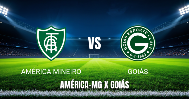 Onde assistir América Mineiro x Goiás: Palpite para 26/07/2026