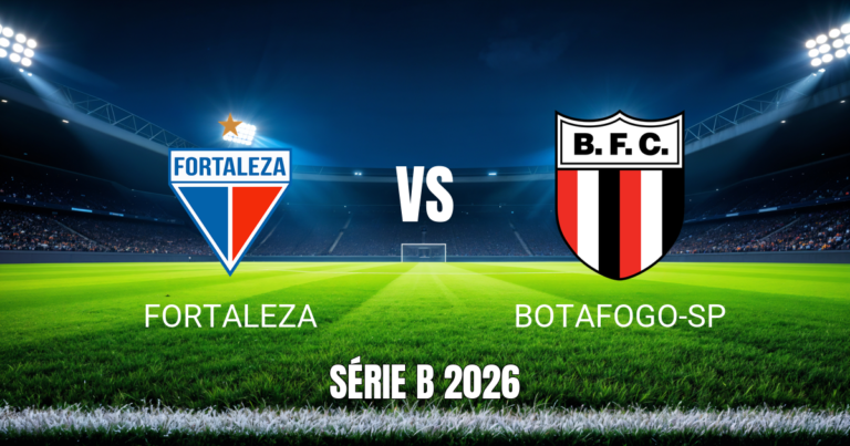 Onde Assistir Fortaleza x Botafogo-SP: Palpite 28/07/2026
