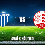 Onde Assistir Avaí x Náutico? Palpite e data 12/07/2026