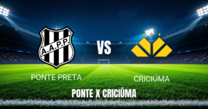 Onde Assistir Ponte Preta x Criciúma: Palpite para 08/07/2026