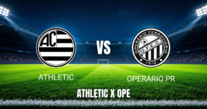 Onde assistir Athletic x Operário PR - Palpite 07/07/2026