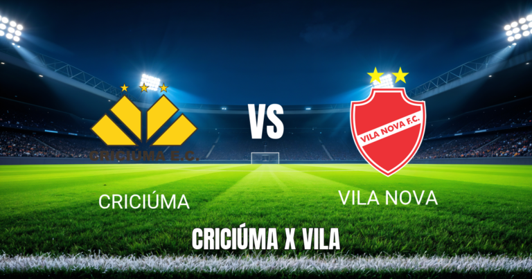 Onde assistir a Criciúma x Vila Nova: Palpite para 18/07/2026