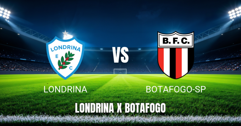 Onde assistir Londrina x Botafogo-SP: Palpite para 17/07/2026