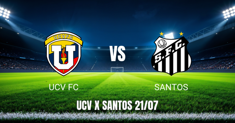 Onde Assistir UCV FC x Santos: Palpite Para a Copa Sul-Americana 21/07/2026