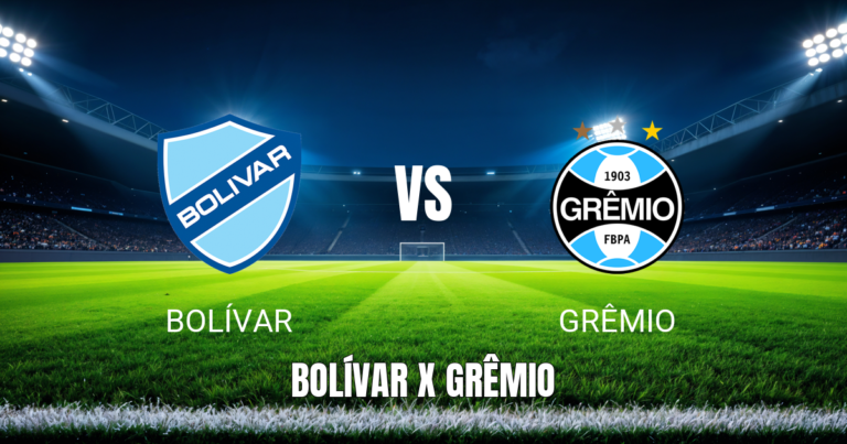 Onde assistir a Bolívar x Grêmio ao vivo: Palpite para a Copa Sul-Americana 23/07/2026
