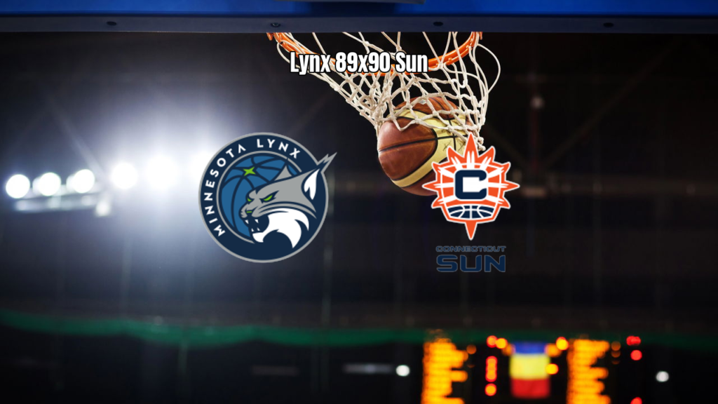 Minnesota Lynx x Connecticut Sun: Vitória dramática por 90 a 89