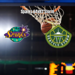 Seattle Storm vence Los Angeles Sparks por 82 a 64