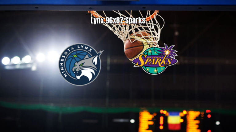 Minnesota Lynx vence Los Angeles Sparks por 96 a 87