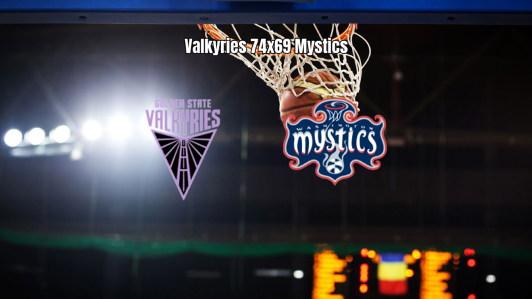Golden State Valkyries vence Washington Mystics por 74 a 69