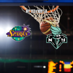 New York Liberty vence Sparks por 113 a 109 na WNBA