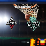 Las Vegas Aces vencem New York Liberty por 104 a 99