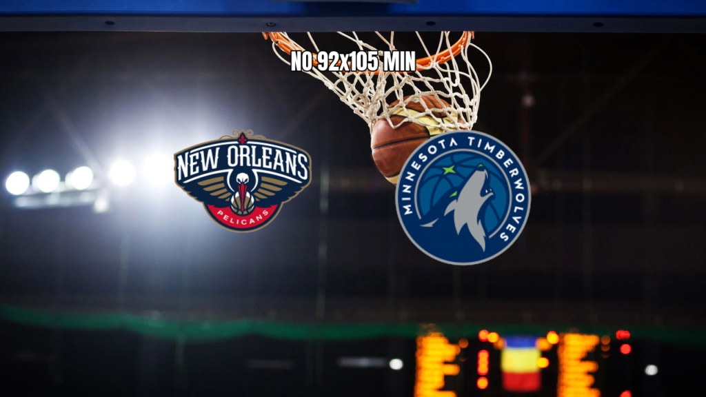 Pelicans 92 x 105 Timberwolves: Wolves dominam 4º quarto