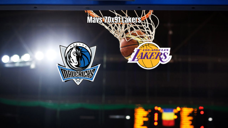 Dallas Mavericks 70x91 Los Angeles Lakers na Summer League