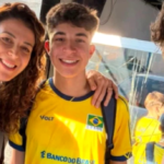 Filipe Ferraz se emociona com filho na seleção brasileira de vôlei