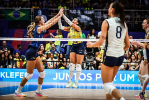 Vôlei feminino: Brasil joga duas vezes em dois continentes
