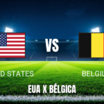 Onde assistir a Estados Unidos x Bélgica: Palpite para a Copa do Mundo 2026 - 06/07/2026