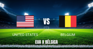 Onde assistir a Estados Unidos x Bélgica: Palpite para a Copa do Mundo 2026 - 06/07/2026