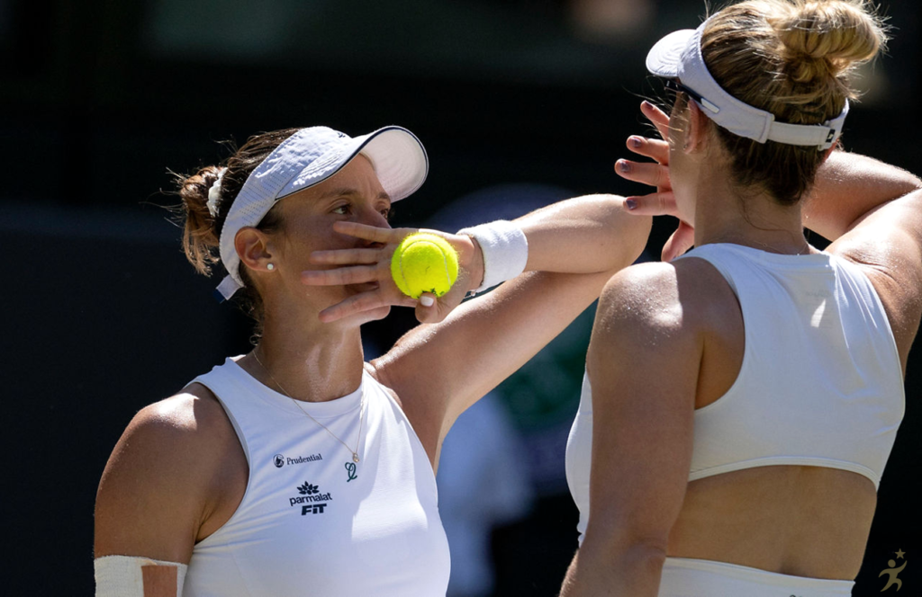 Stefani e Dabrowski perdem final de Wimbledon nas duplas