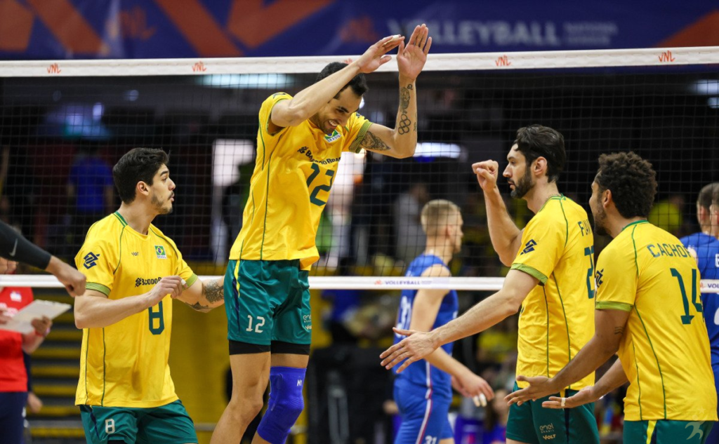 VNL masculina 2026: veja os jogos de vôlei deste sábado, 18