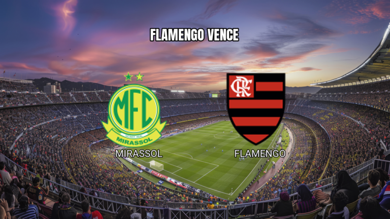 Palpite Mirassol x Flamengo: Brasileirão Série A 16/08/2026