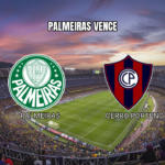Palpite: Palmeiras x Cerro Porteño - Libertadores 12/08/2026