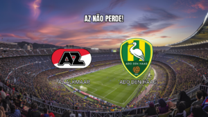 Palpite AZ Alkmaar x ADO Den Haag: Eredivisie 08/08/2026
