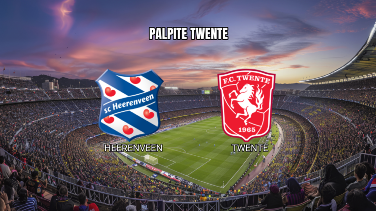 Palpite: Heerenveen x Twente - Eredivisie 09/08/2026