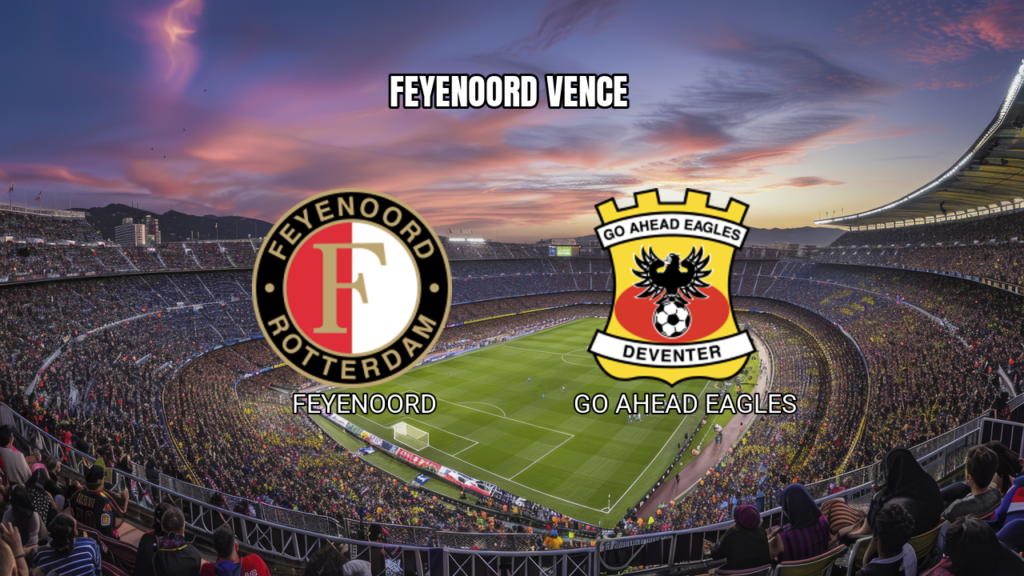 Palpite Feyenoord x GO Ahead Eagles: Eredivisie 16/08/2026