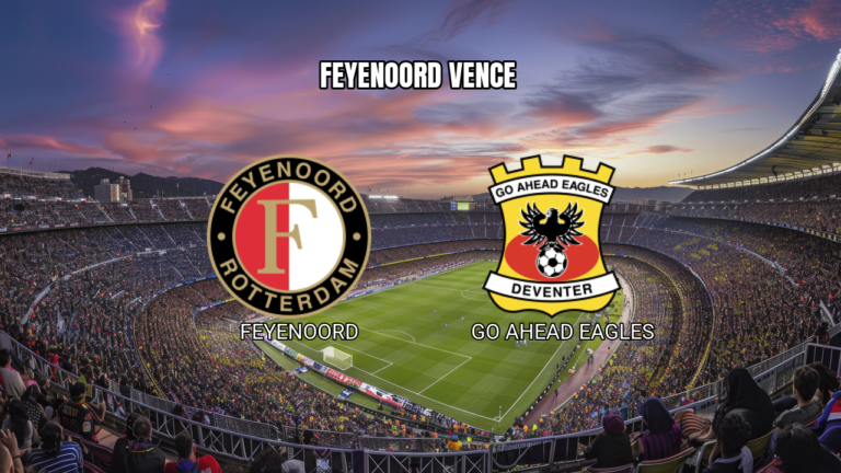 Palpite Feyenoord x GO Ahead Eagles: Eredivisie 16/08/2026