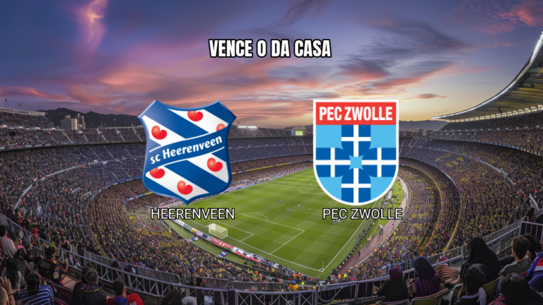 Palpite Heerenveen vs PEC Zwolle na Eredivisie - 22/08/2026