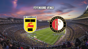 Palpite Cambuur x Feyenoord: Eredivisie 23/08/2026