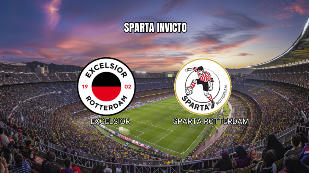 Palpite Excelsior x Sparta Rotterdam: Análise e Dicas 29/08/2026