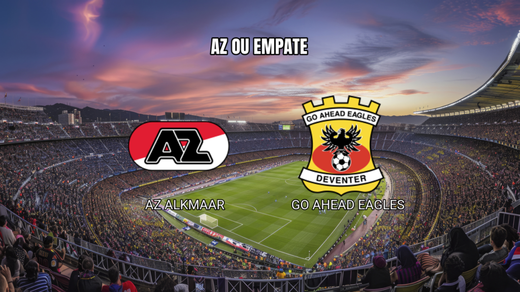 Palpite AZ Alkmaar x Go Ahead Eagles: Eredivisie 29/08/2026