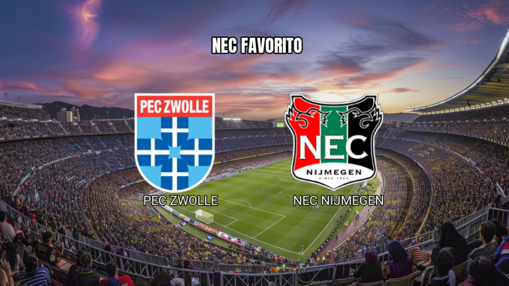 Palpite: NEC Nijmegen vence PEC Zwolle na Eredivisie – 29/08/2026