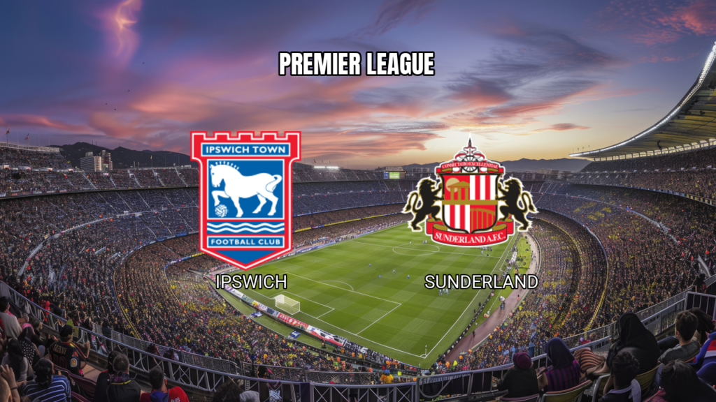 Palpite Ipswich x Sunderland: Premier League 22/08/2026