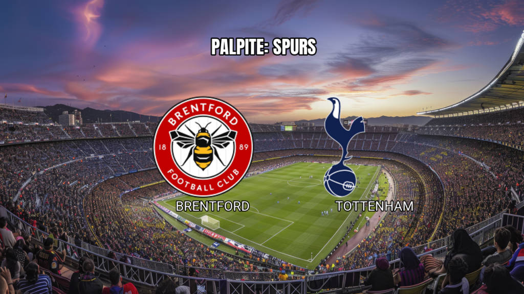Palpite Brentford x Tottenham: Premier League 22/08/2026