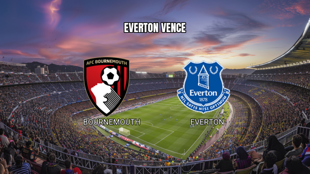 Palpite Bournemouth x Everton: Premier League 29/08/2026