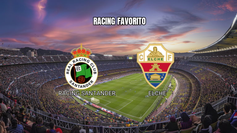 Palpite Racing Santander x Elche: Análise e Prognóstico 28/08/2026