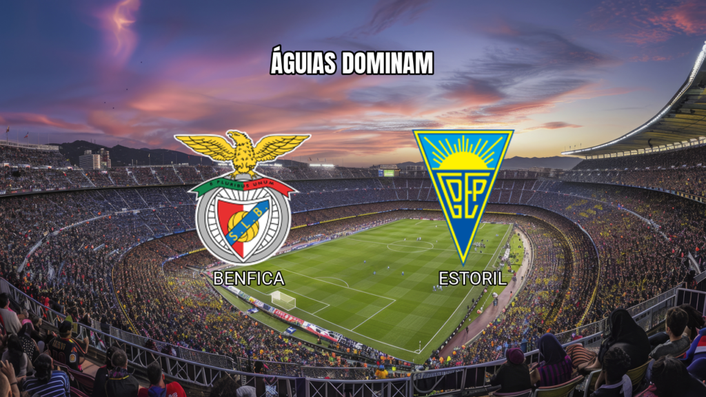 Palpite Benfica vs Estoril: Águias devem vencer em 31/08/2026
