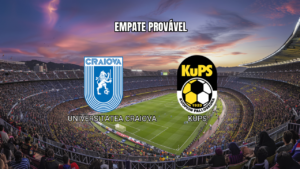 Palpite: Universitatea Craiova x KuPS - Europa League 13/08/2026