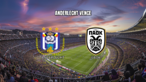 Palpite Anderlecht x PAOK: Europa League 13/08/2026
