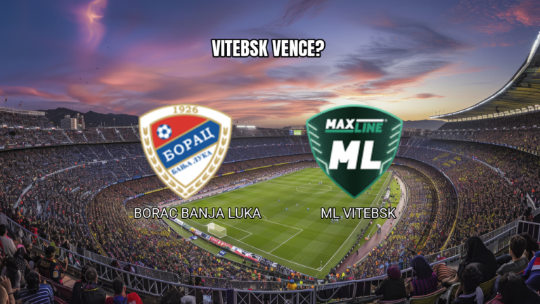 Palpite Borac x Vitebsk: UEFA Conference League 06/08/2026
